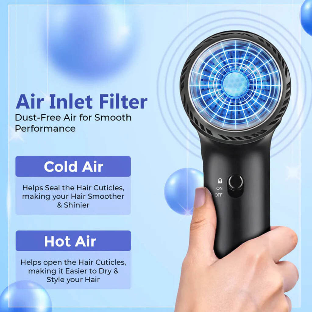 Фен VGR V-469, Чорний - № 8 Фен VGR V-469, Чорний - № 8