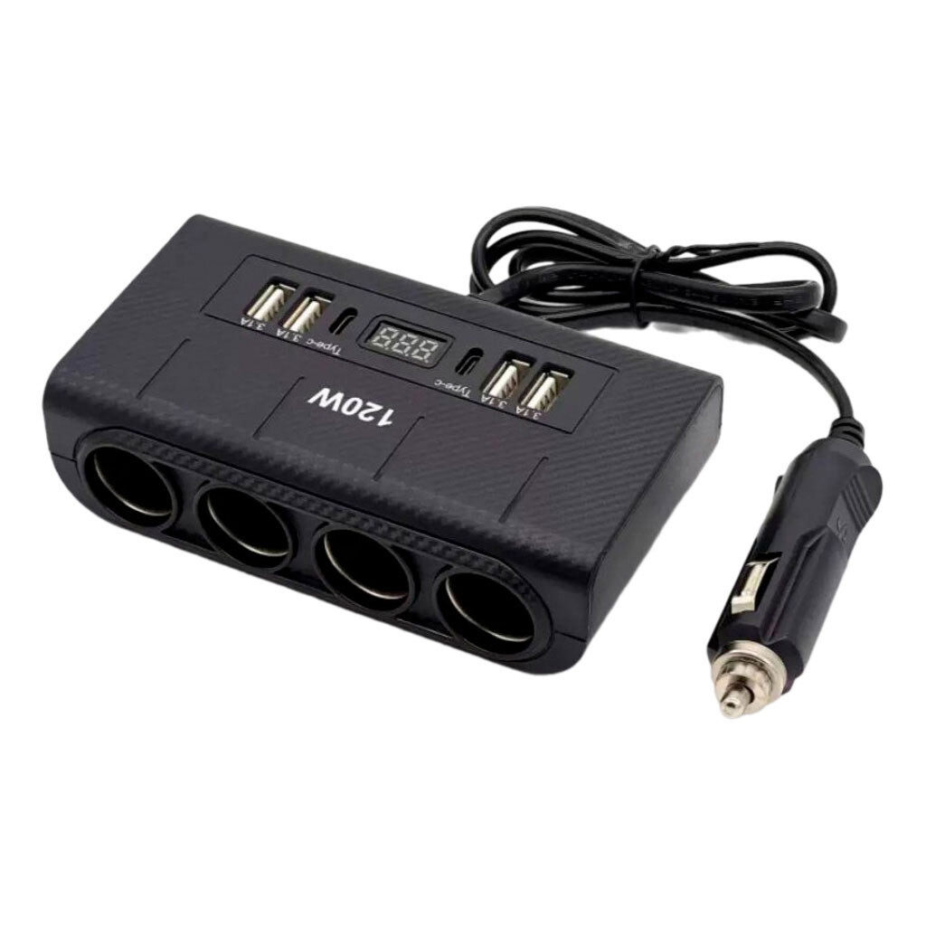 Розгалужувач прикурювача 1657, Чорний - № 1 Розгалужувач прикурювача 1657, Чорний - № 1