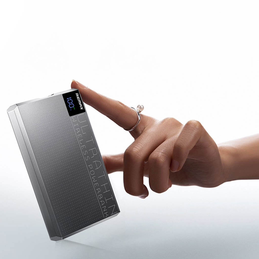 Портативная батарея (Power Bank) Remax MP-6, 10000 mAh, Серый - № 5 Портативная батарея (Power Bank) Remax MP-6, 10000 mAh, Серый - № 5