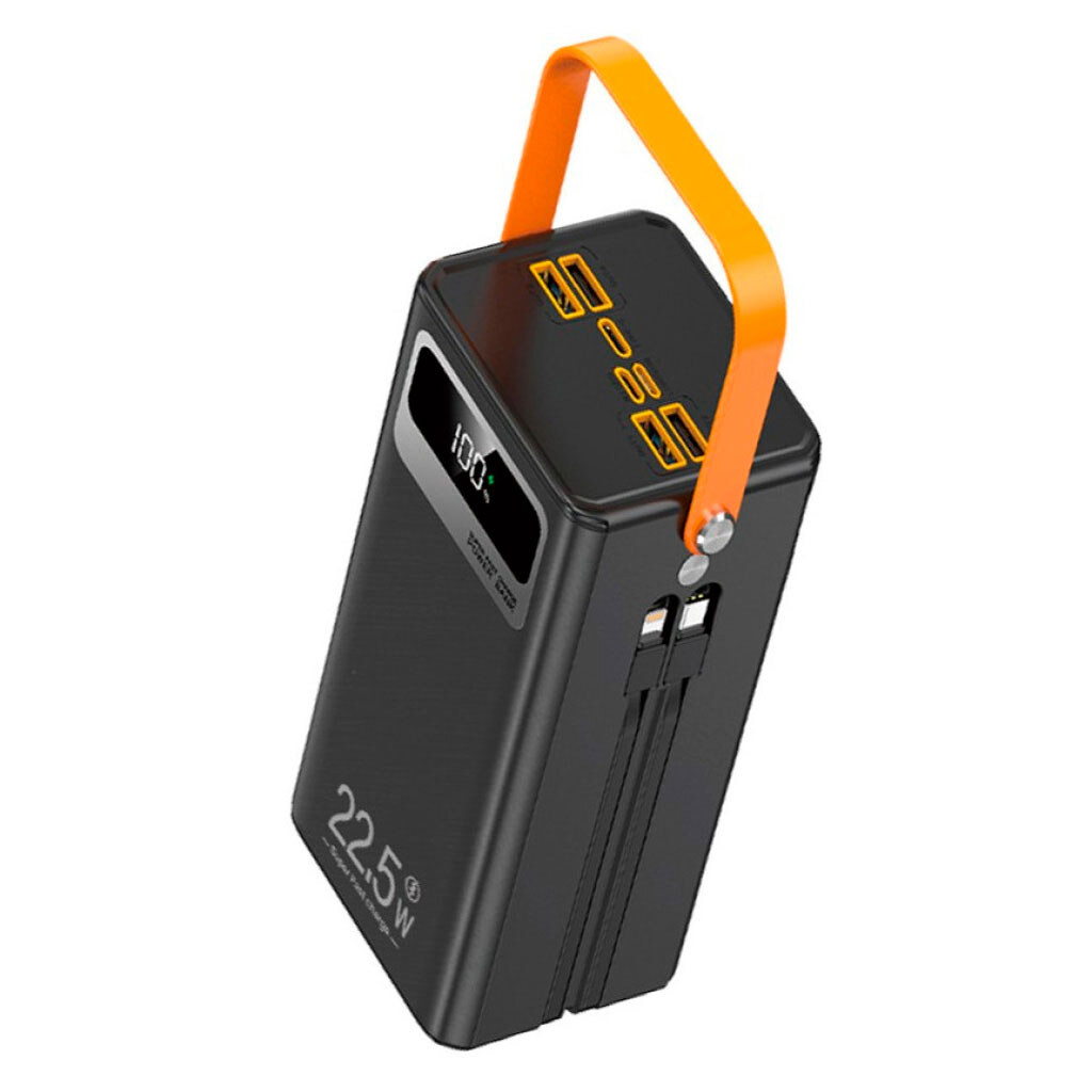 Портативная батарея (Power Bank) WUW TUGII Y106, 60000 mAh, Черный - № 1 Портативная батарея (Power Bank) WUW TUGII Y106, 60000 mAh, Черный - № 1