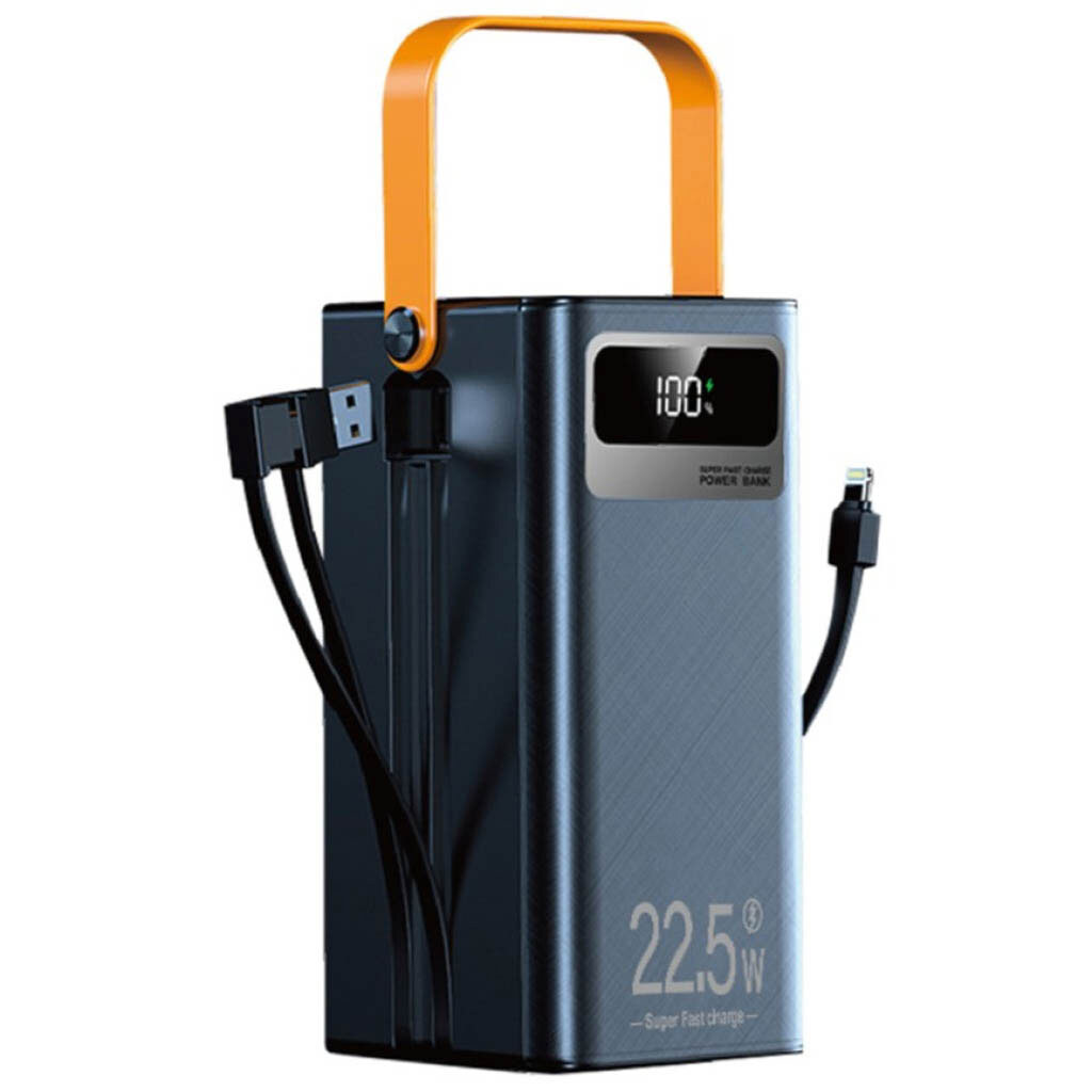 Портативная батарея (Power Bank) WUW TUGII Y106, 60000 mAh, Черный - № 3 Портативная батарея (Power Bank) WUW TUGII Y106, 60000 mAh, Черный - № 3