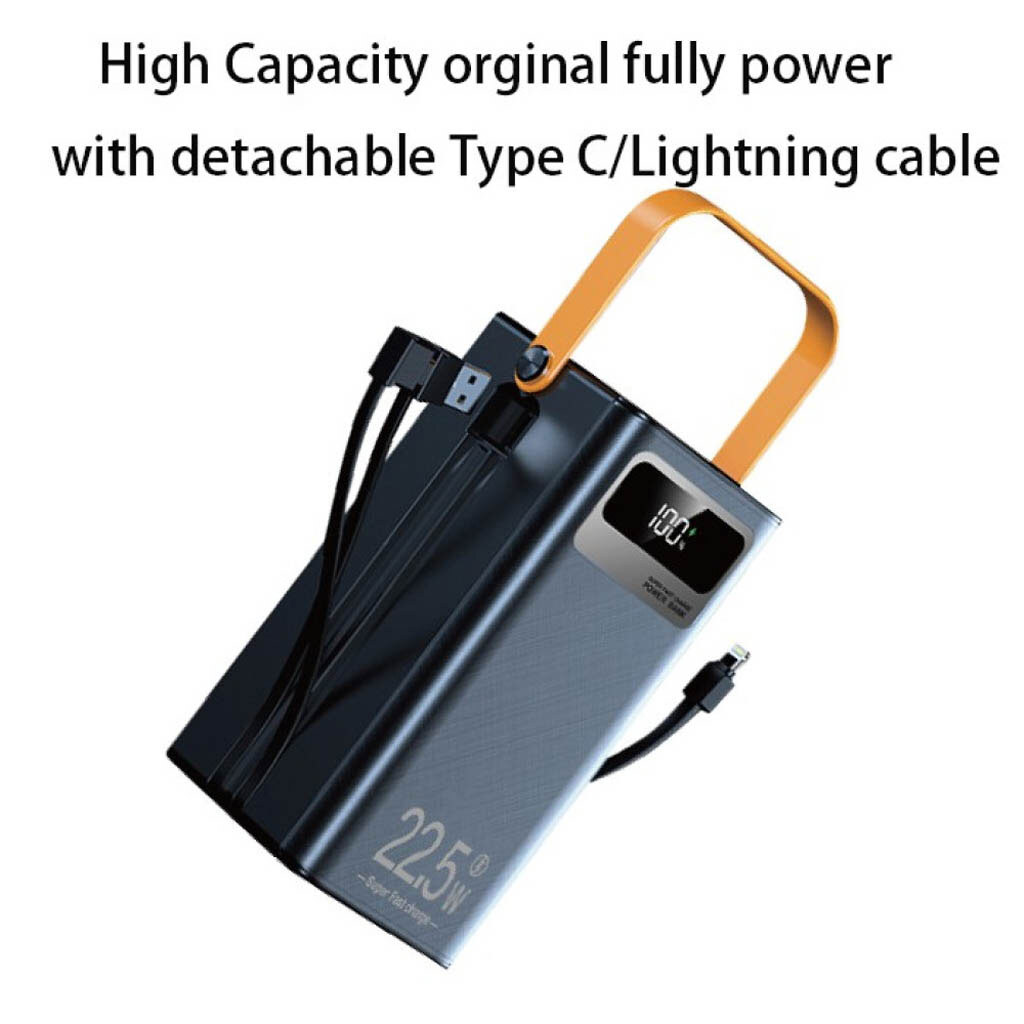 Портативная батарея (Power Bank) WUW TUGII Y106, 60000 mAh, Черный - № 5 Портативная батарея (Power Bank) WUW TUGII Y106, 60000 mAh, Черный - № 5