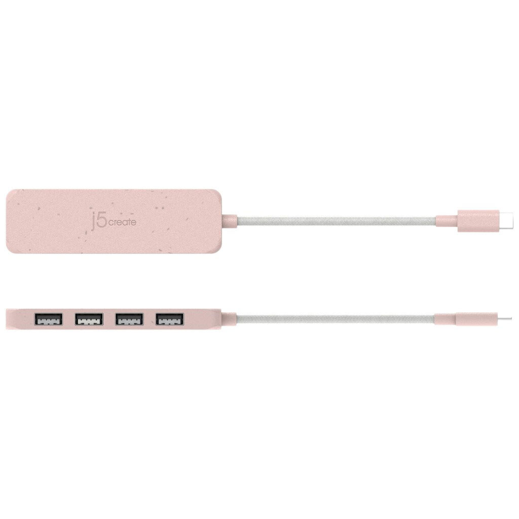 USB-хаб J5create JCH341ER-N, Червоний - № 4 USB-хаб J5create JCH341ER-N, Червоний - № 4