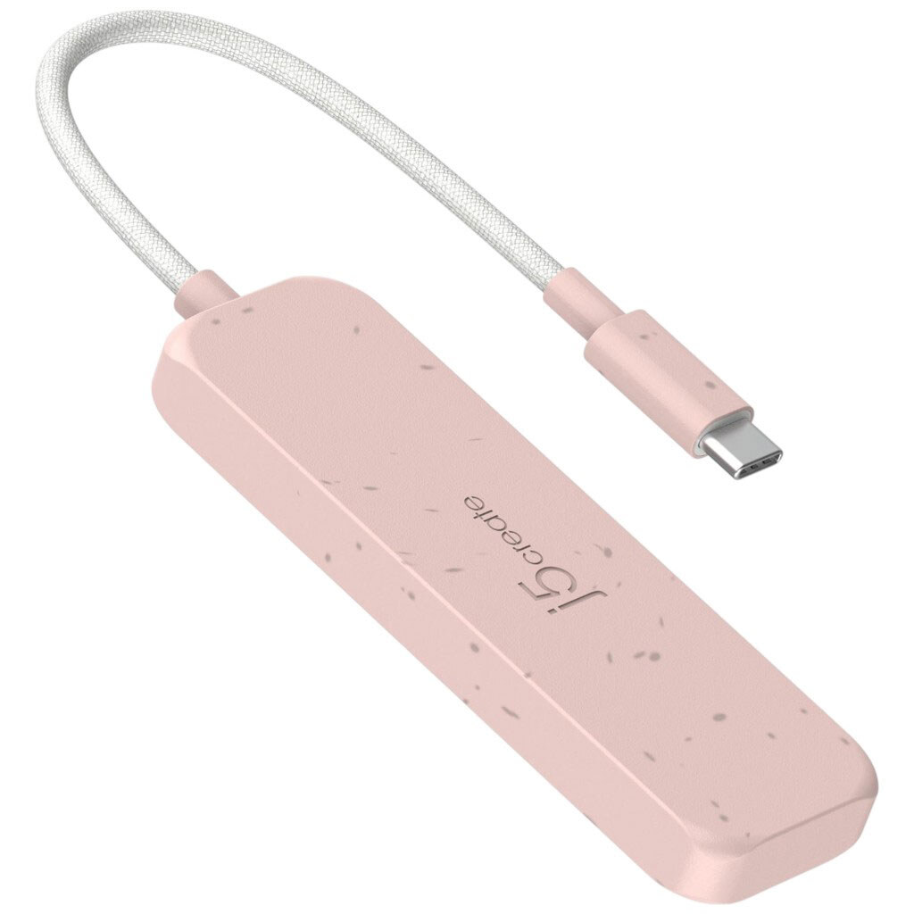 USB-хаб J5create JCH345ER-N, Красный - № 3 USB-хаб J5create JCH345ER-N, Красный - № 3