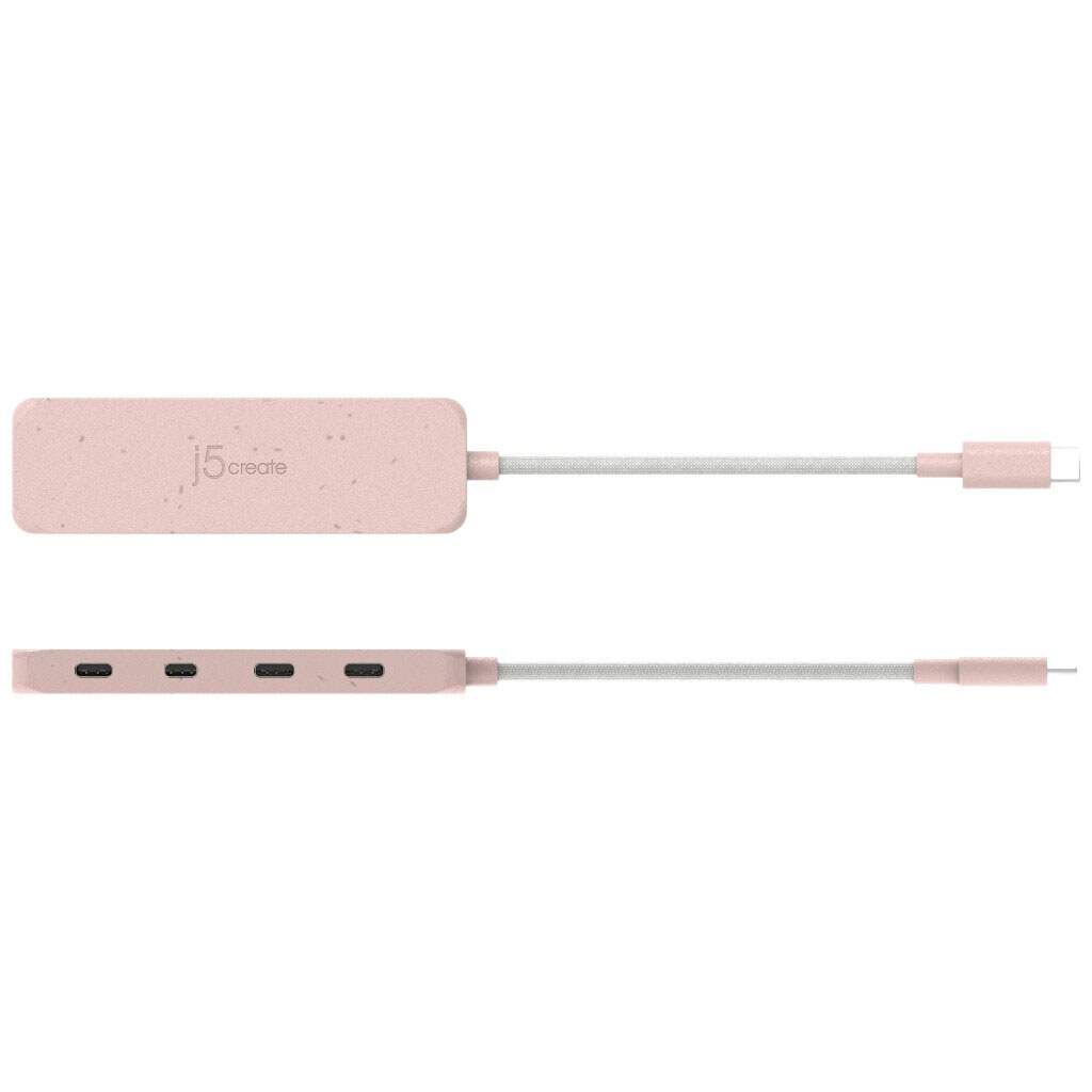 USB-хаб J5create JCH345ER-N, Красный - № 4 USB-хаб J5create JCH345ER-N, Красный - № 4