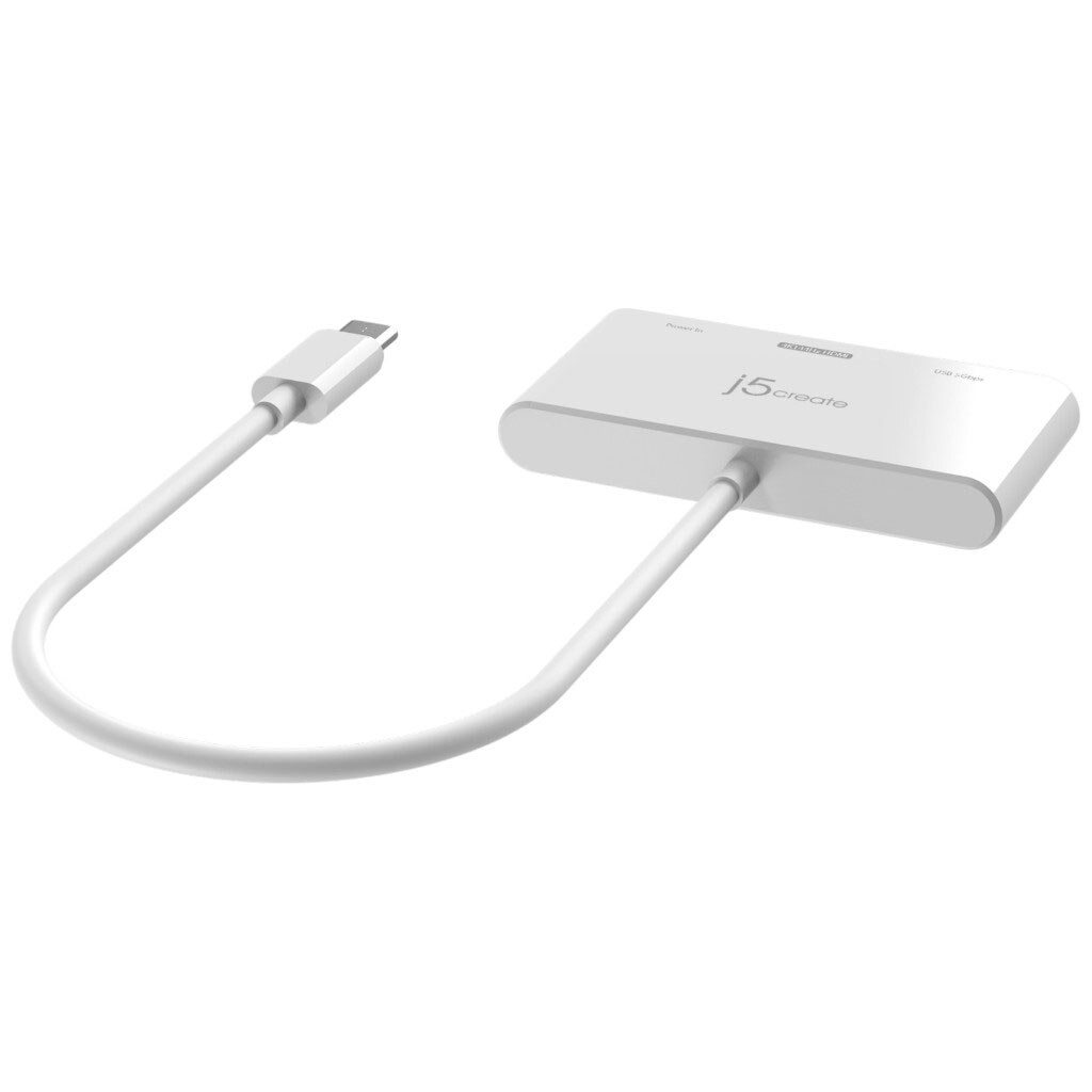 USB-хаб J5create JCA399-N, Белый - № 3 USB-хаб J5create JCA399-N, Белый - № 3