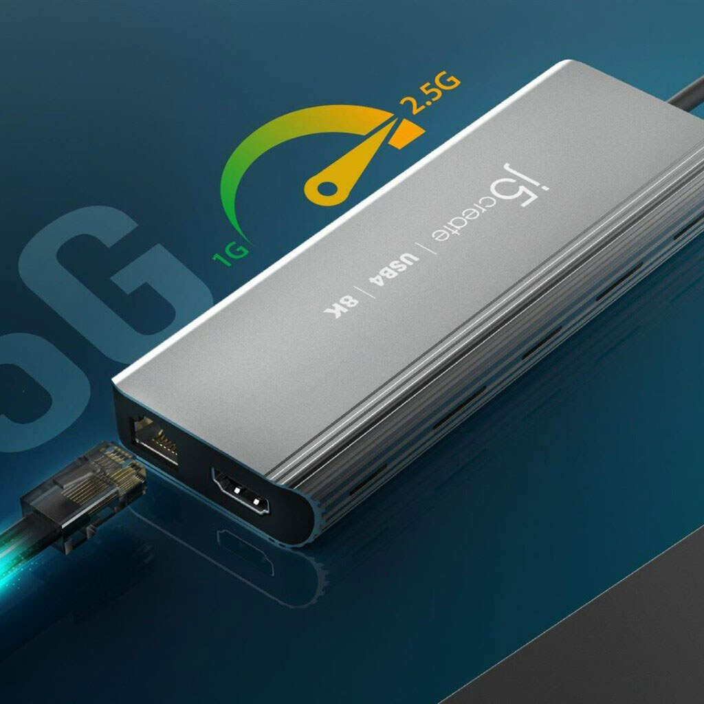 USB-хаб J5create JCD403-N, Сірий - № 6 USB-хаб J5create JCD403-N, Сірий - № 6