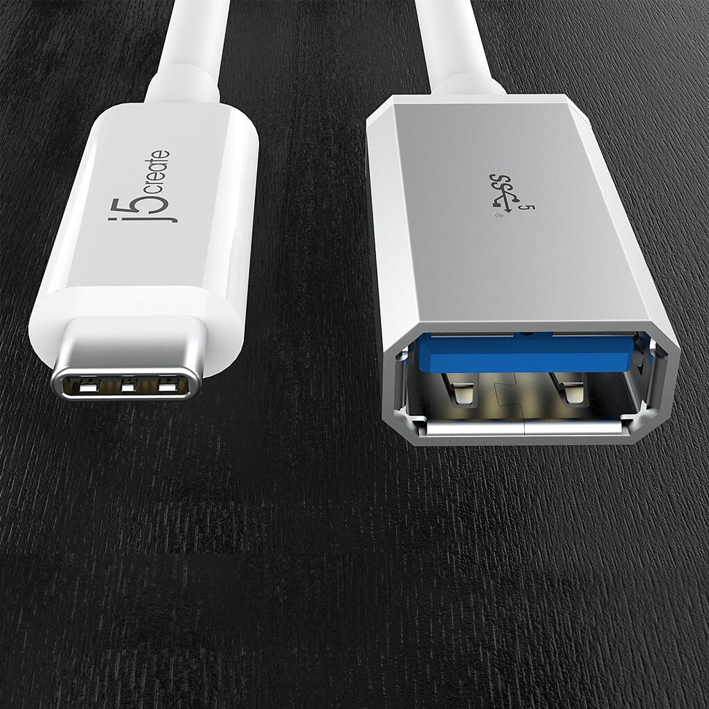 Адаптер J5create JUCX05-N, USB, Type-C, Белый - № 3 Адаптер J5create JUCX05-N, USB, Type-C, Белый - № 3