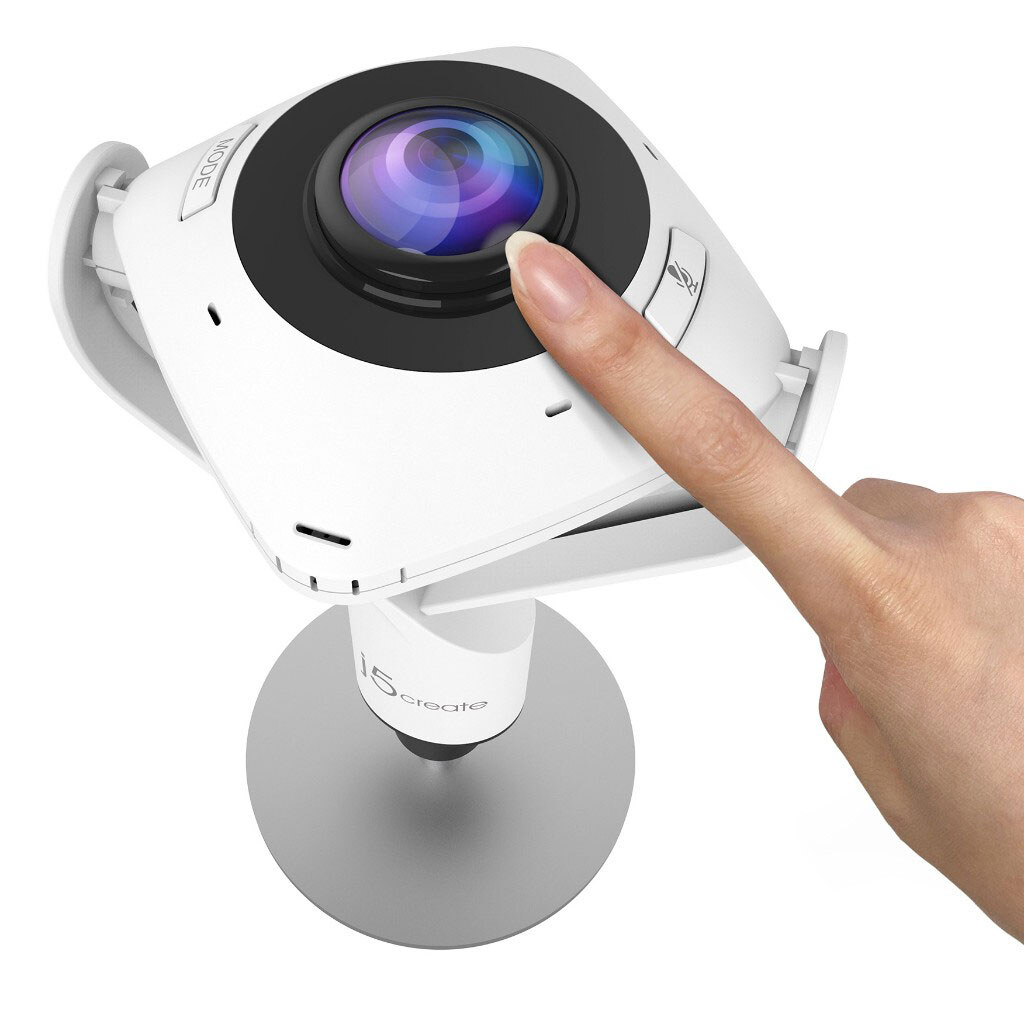 Веб-камера J5create JVCU360-N, Белый - № 4 Веб-камера J5create JVCU360-N, Белый - № 4