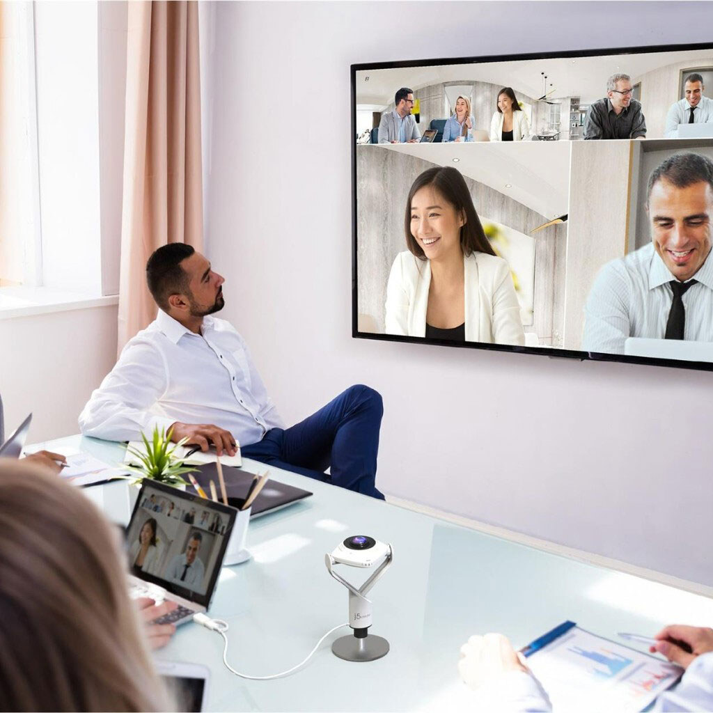 Веб-камера J5create JVCU360-N, Белый - № 8 Веб-камера J5create JVCU360-N, Белый - № 8