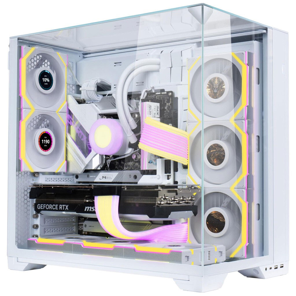 Вентилятор Lian Li Uni Fan SL, Белый - № 11 Вентилятор Lian Li Uni Fan SL, Белый - № 11