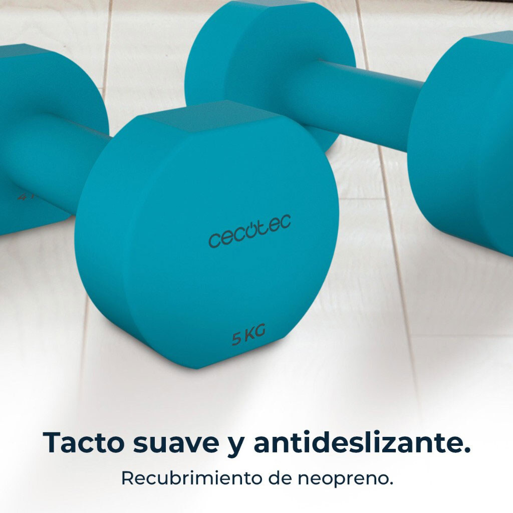 Гантели Cecotec Drumfit 500 DoubleNeo, Голубой - № 2 Гантели Cecotec Drumfit 500 DoubleNeo, Голубой - № 2