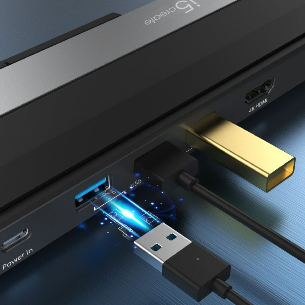 Док-станція J5create JCD542-N, Чорний - № 13 Док-станція J5create JCD542-N, Чорний - № 13