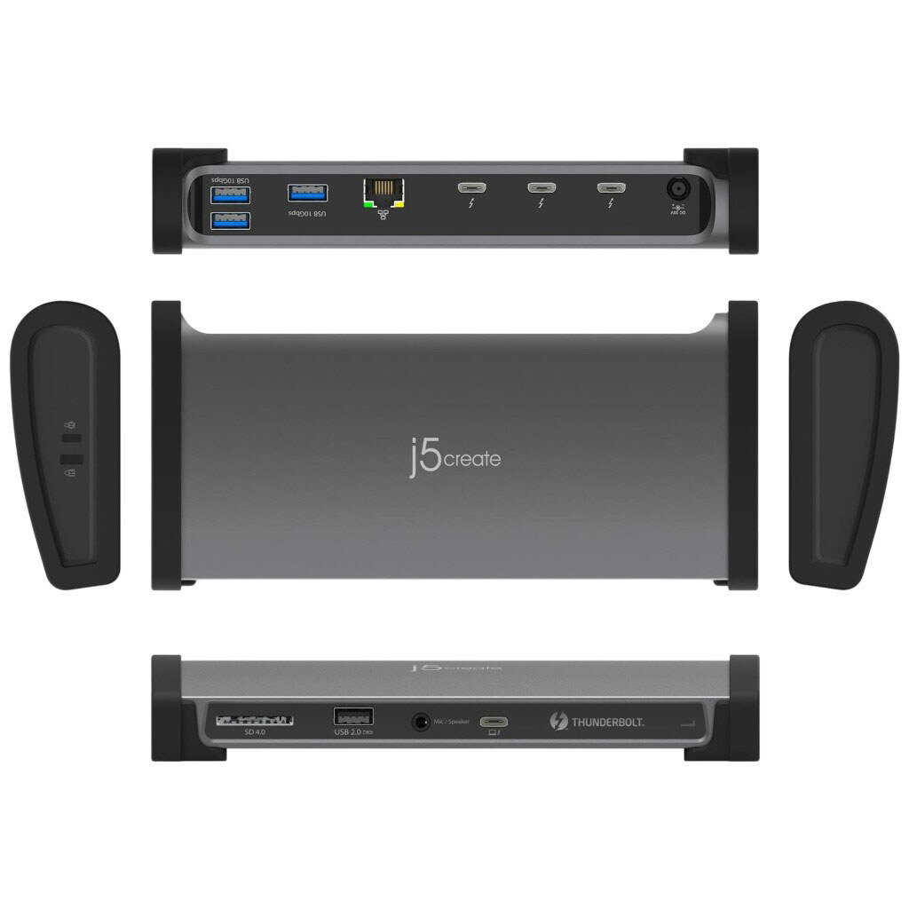 Док-станция J5create JTD562-EN, Серый - № 3 Док-станция J5create JTD562-EN, Серый - № 3