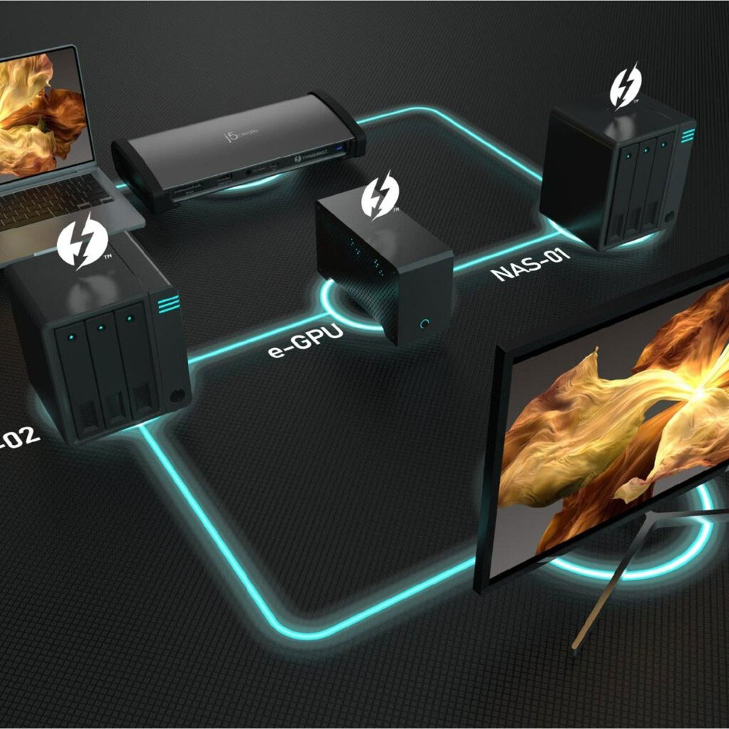 Док-станция J5create JTD562-EN, Серый - № 9 Док-станция J5create JTD562-EN, Серый - № 9