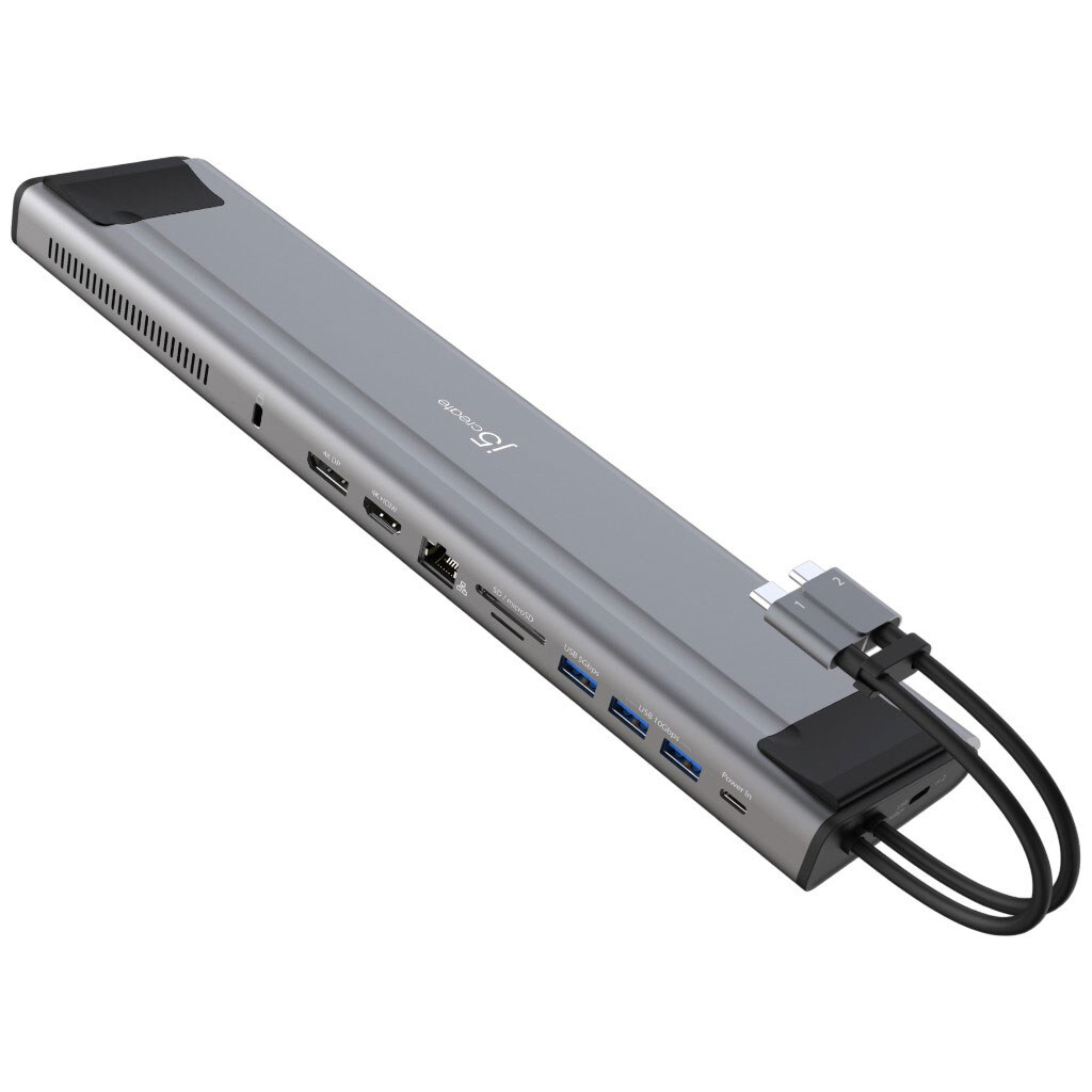 Док-станція J5create JCD552-N, Сірий - № 1 Док-станція J5create JCD552-N, Сірий - № 1