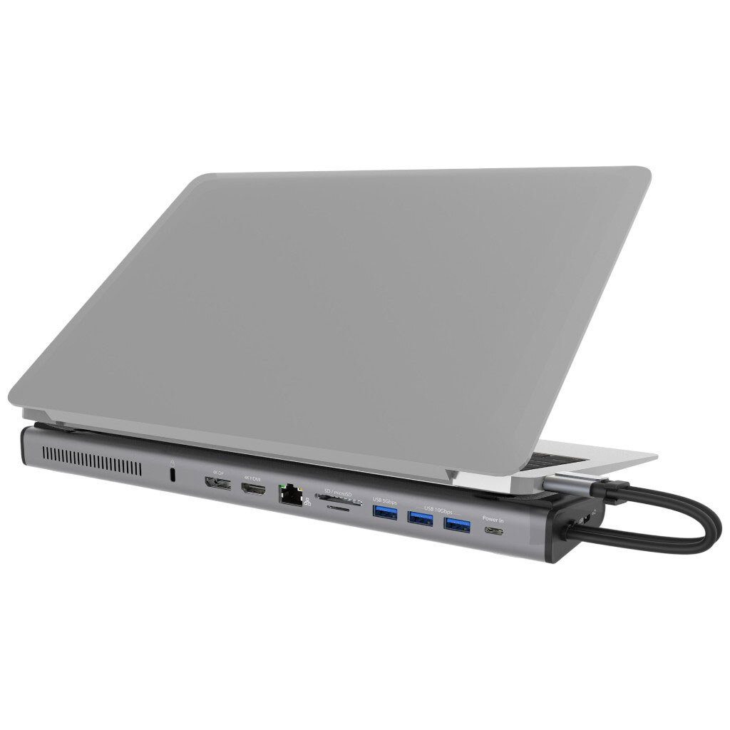 Док-станція J5create JCD552-N, Сірий - № 4 Док-станція J5create JCD552-N, Сірий - № 4