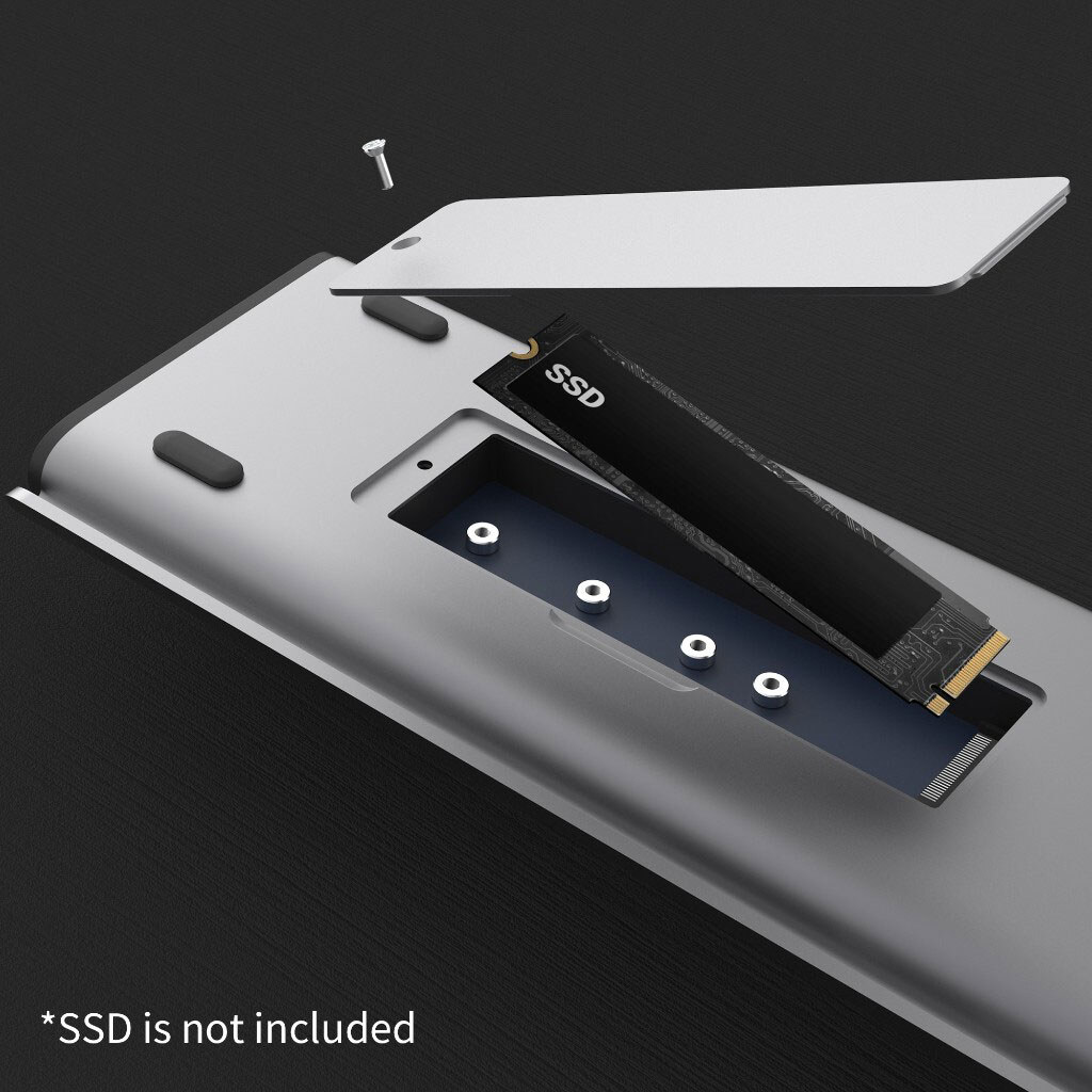 Док-станція J5create JCD552-N, Сірий - № 9 Док-станція J5create JCD552-N, Сірий - № 9