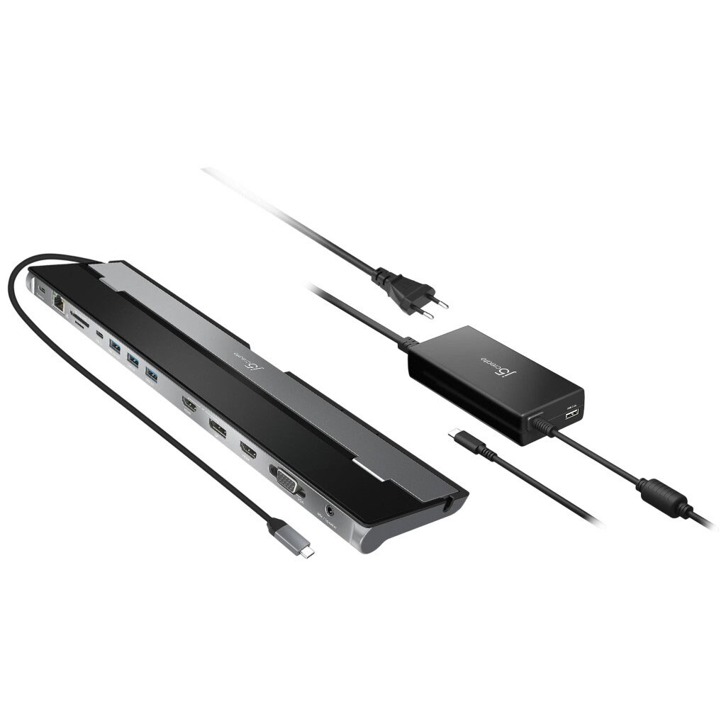 Док-станция J5create JCD543P-EN, Серый - № 1 Док-станция J5create JCD543P-EN, Серый - № 1