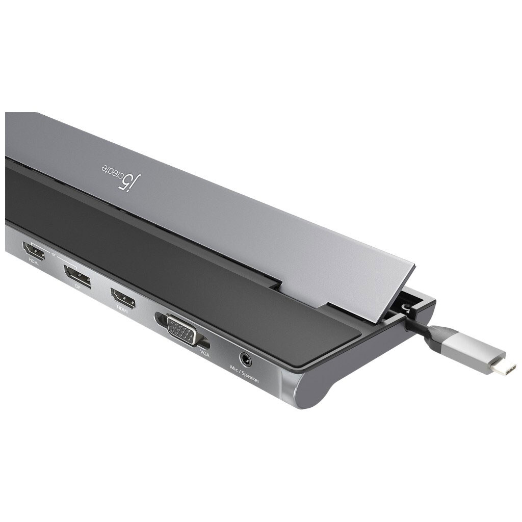 Док-станция J5create JCD543P-EN, Серый - № 8 Док-станция J5create JCD543P-EN, Серый - № 8
