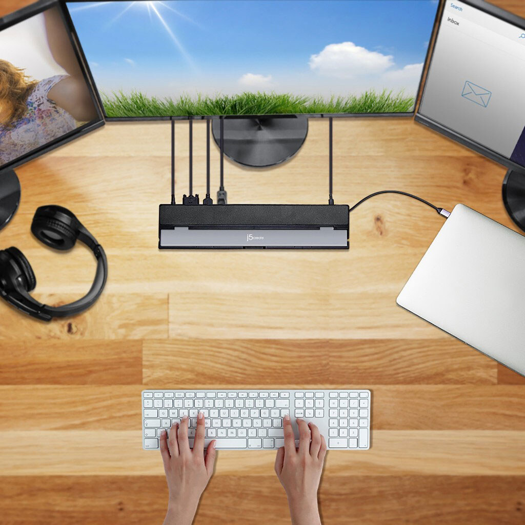 Док-станция J5create JCD543P-EN, Серый - № 11 Док-станция J5create JCD543P-EN, Серый - № 11