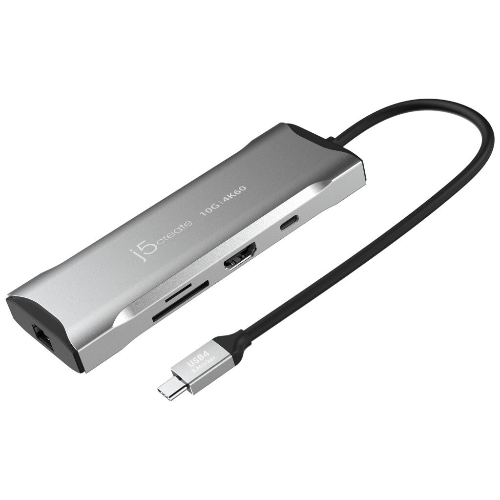 Док-станція J5create JCD393-N, Сірий - № 1 Док-станція J5create JCD393-N, Сірий - № 1