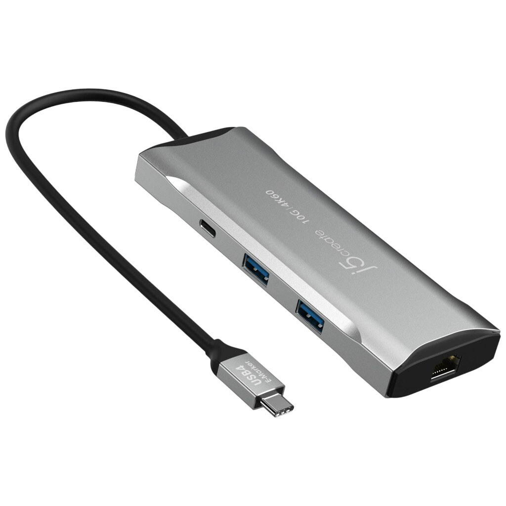 Док-станція J5create JCD393-N, Сірий - № 3 Док-станція J5create JCD393-N, Сірий - № 3