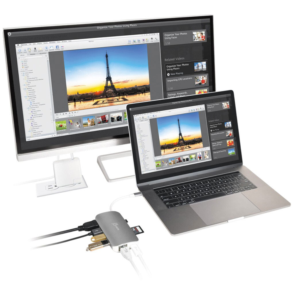 Док-станция J5create JCD383-N, Серый - № 5 Док-станция J5create JCD383-N, Серый - № 5