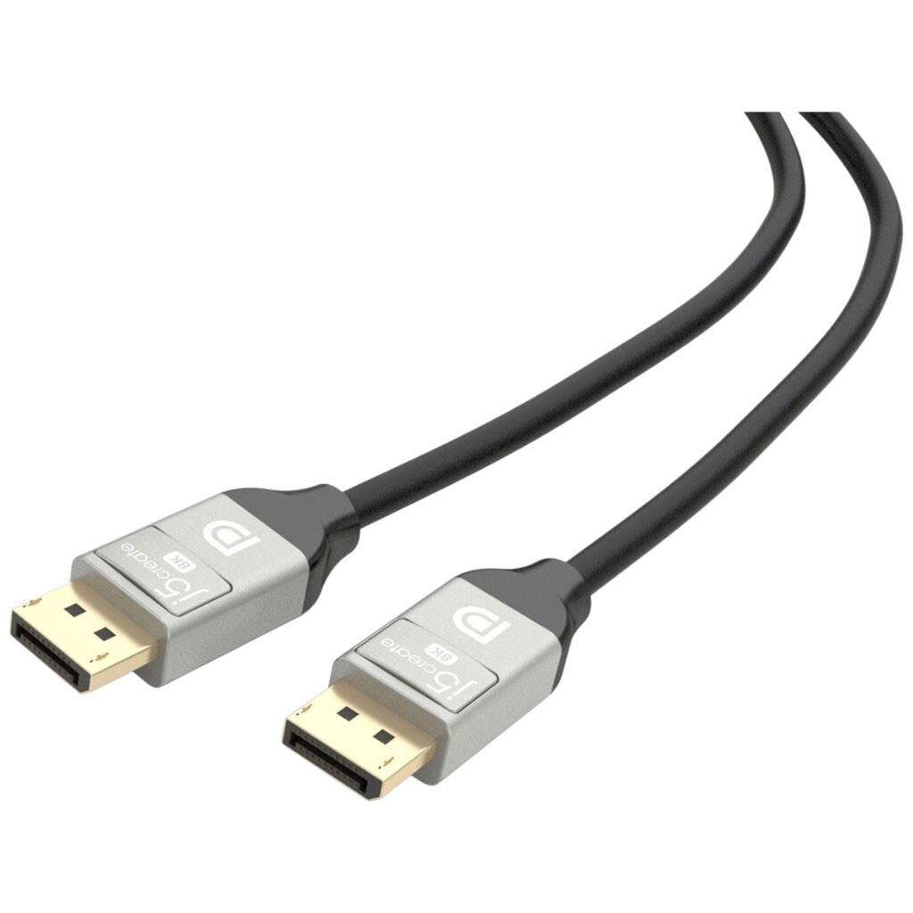 Кабель J5create JDC43-N, DisplayPort, 2.0 м., Черный - № 1 Кабель J5create JDC43-N, DisplayPort, 2.0 м., Черный - № 1