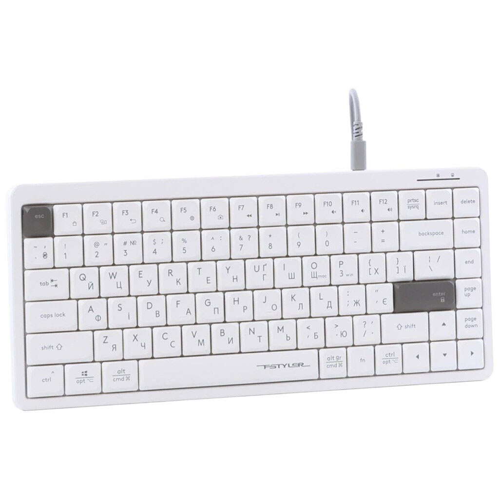 Клавиатура A4Tech FX53, Белый - № 2 Клавиатура A4Tech FX53, Белый - № 2