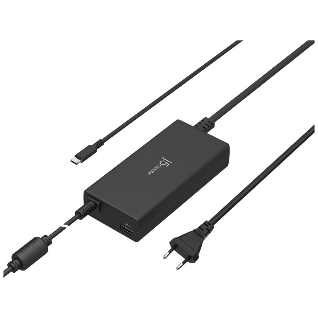 СЗУ J5create Super Charger JUP2290C-EN, С кабелем, Type-C, Черный - № 1 СЗУ J5create Super Charger JUP2290C-EN, С кабелем, Type-C, Черный - № 1