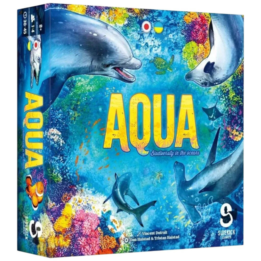 Настольная игра "Aqua Океанское биоразнообразие", Lord of Boards - № 1 Настольная игра "Aqua Океанское биоразнообразие", Lord of Boards - № 1