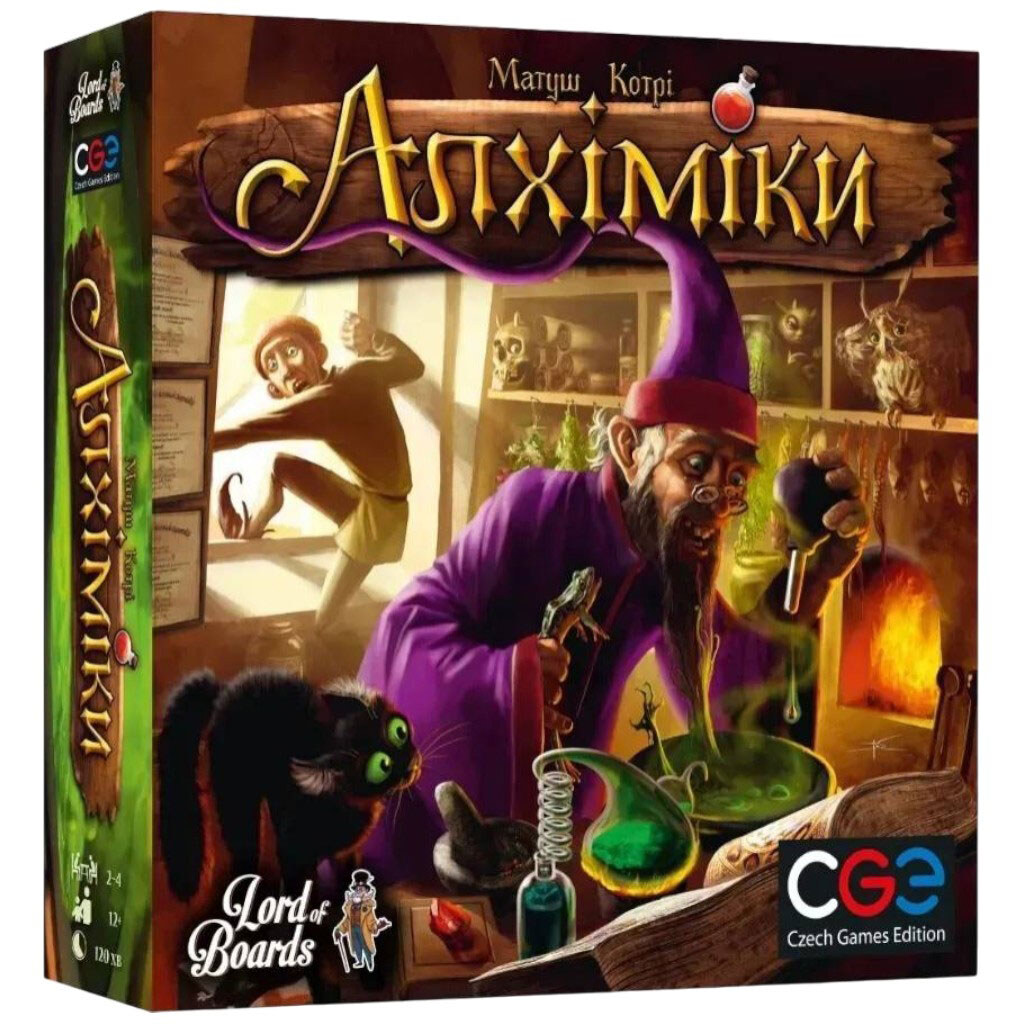 Настольная игра "Алхимики", Lord of Boards - № 1 Настольная игра "Алхимики", Lord of Boards - № 1