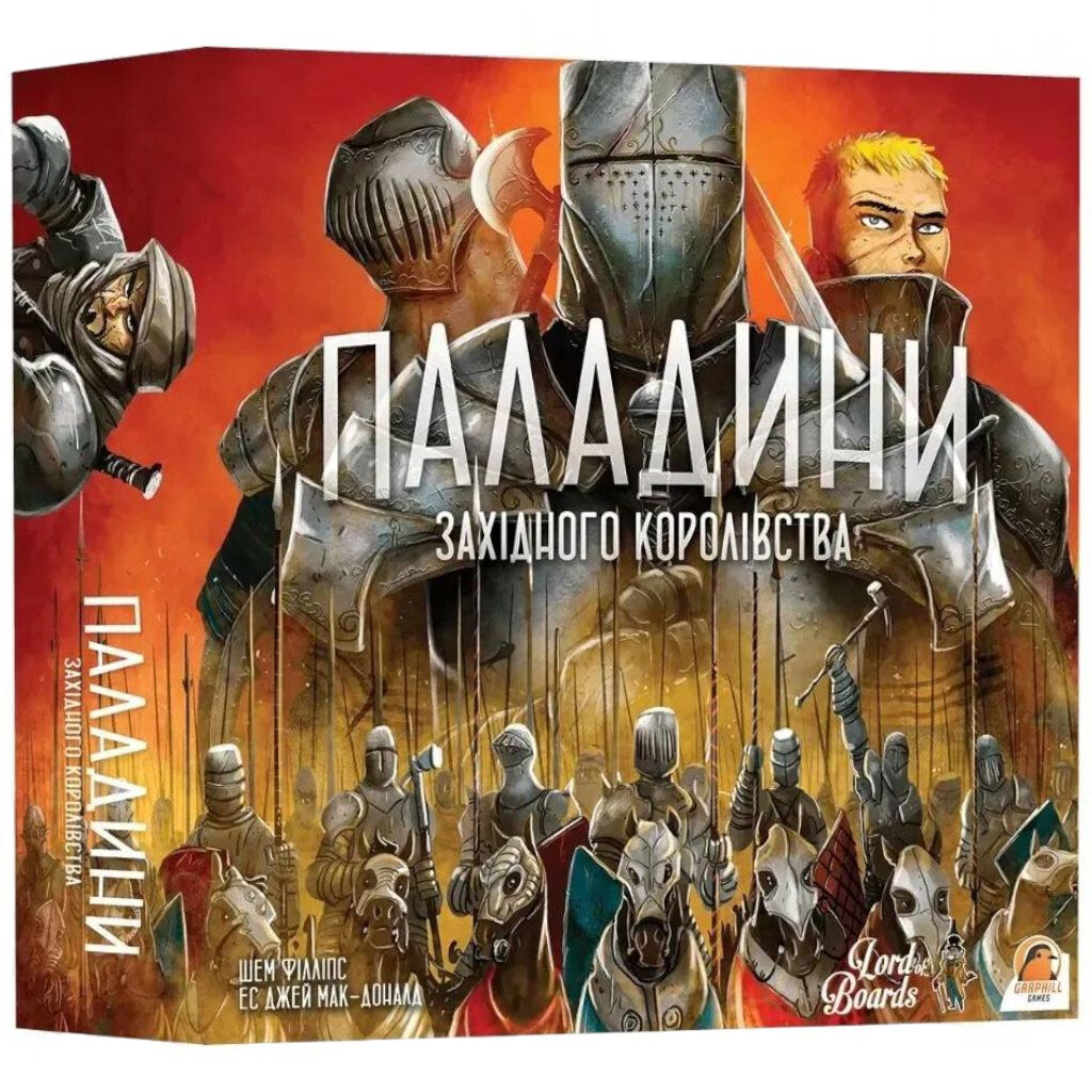 Настольная игра "Палладины Западного Королевства", Lord of Boards - № 1 Настольная игра "Палладины Западного Королевства", Lord of Boards - № 1