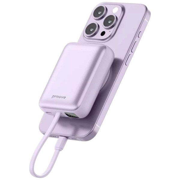 Портативная батарея (Power Bank) Proove Neutron, 10000 mAh, Фиолетовый - № 3 Портативная батарея (Power Bank) Proove Neutron, 10000 mAh, Фиолетовый - № 3