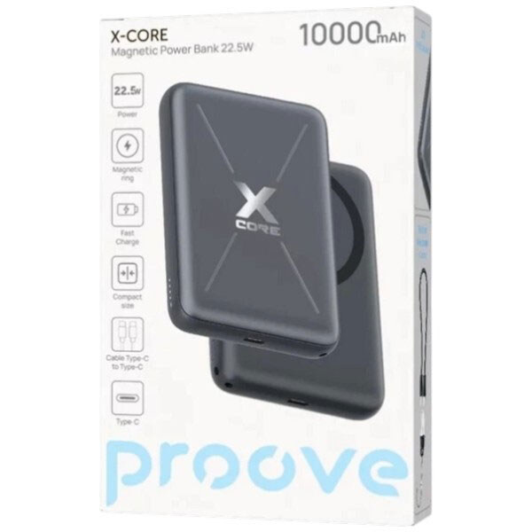 Портативная батарея (Power Bank) Proove X-Core, 10000 mAh, Серый - № 2 Портативная батарея (Power Bank) Proove X-Core, 10000 mAh, Серый - № 2