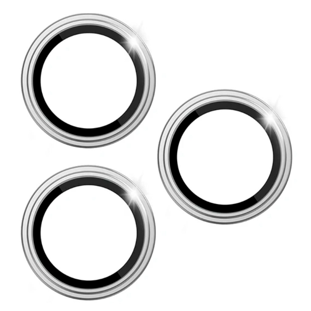 Захисне скло камери Apple iPhone 17 Pro / iPhone 17 Pro Max, Wiwu LG-005 Titan, 3D, Срібний - № 2 Захисне скло камери Apple iPhone 17 Pro / iPhone 17 Pro Max, Wiwu LG-005 Titan, 3D, Срібний - № 2