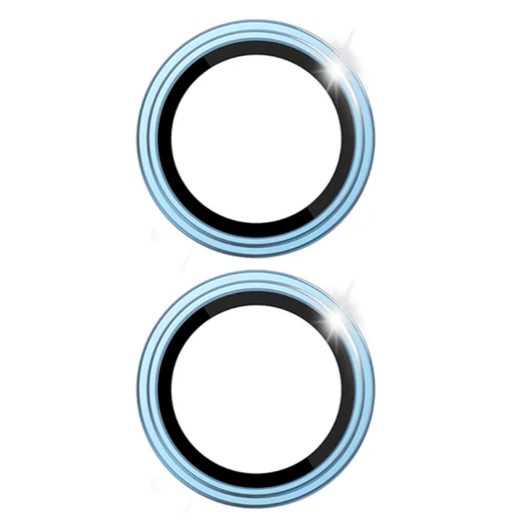 Защитное стекло камеры Apple iPhone 17, Wiwu LG-005 Titan, 3D, Синий - № 2 Защитное стекло камеры Apple iPhone 17, Wiwu LG-005 Titan, 3D, Синий - № 2