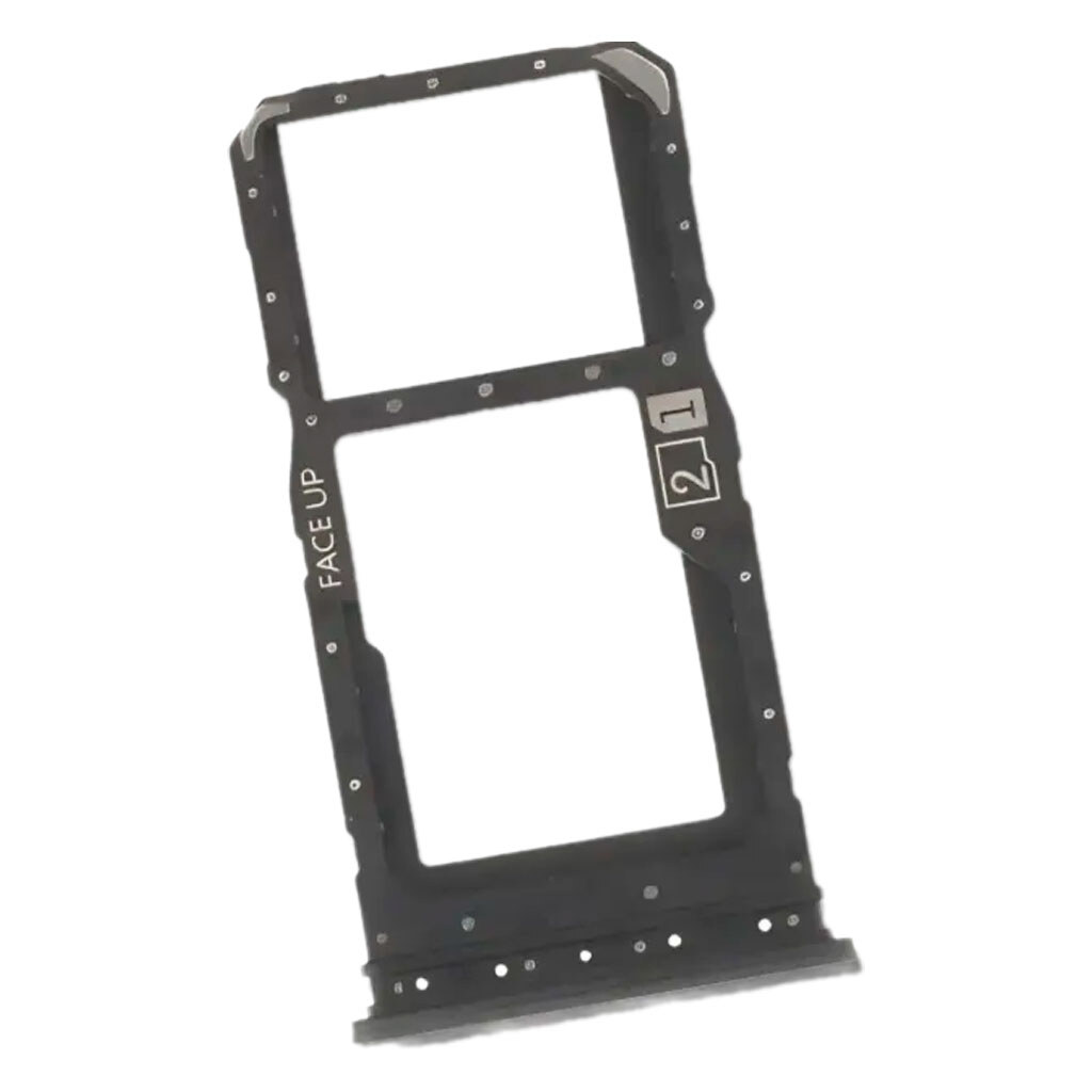 Держатель SIM-карты Motorola XT2437 Moto G75, С разъемом на карту памяти, Серый - № 1 Держатель SIM-карты Motorola XT2437 Moto G75, С разъемом на карту памяти, Серый - № 1