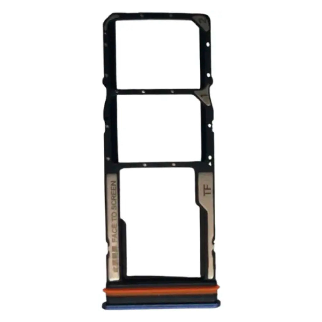 Утримувач SIM-картки Xiaomi Poco C85 / Redmi 15C, З роз'ємом на карту пам'яті, Синій - № 1 Утримувач SIM-картки Xiaomi Poco C85 / Redmi 15C, З роз'ємом на карту пам'яті, Синій - № 1