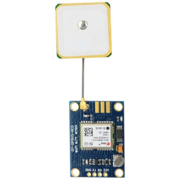 GPS Модуль NEO-M8N Плата GY-GPS6MU2 з антеною 25x25mm - № 1 GPS Модуль NEO-M8N Плата GY-GPS6MU2 з антеною 25x25mm - № 1