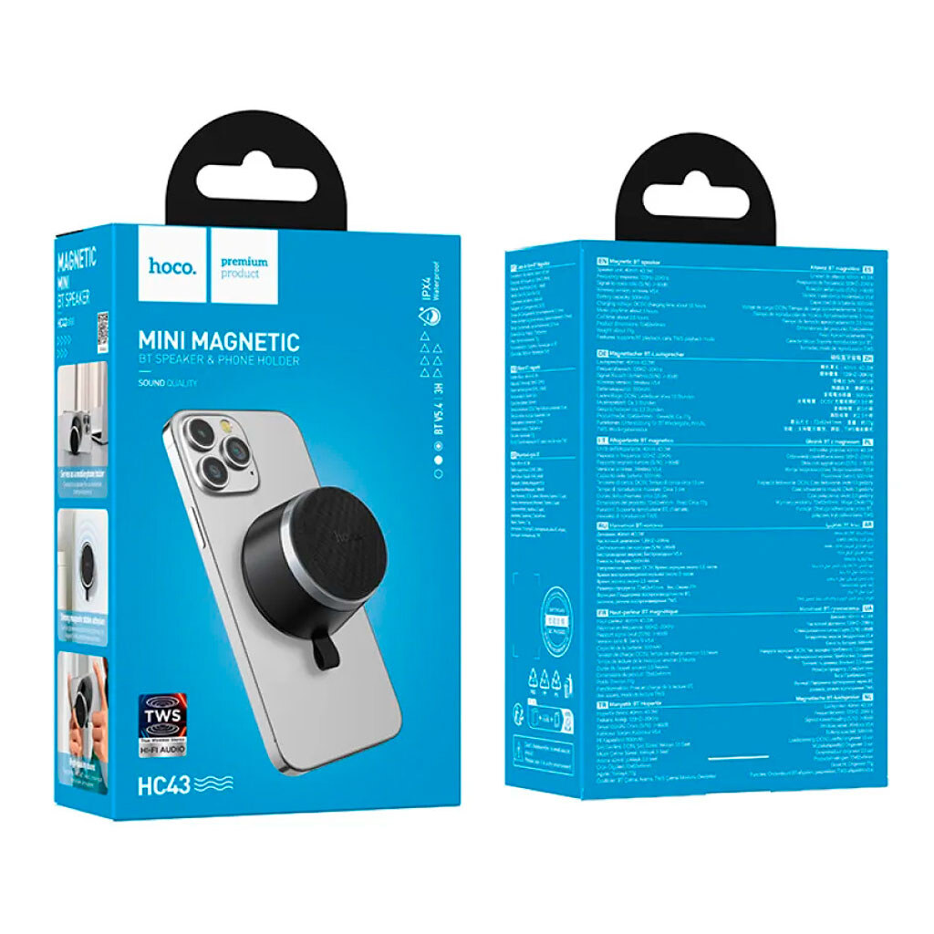 Портативная колонка Hoco HC43 Surpass, Белый - № 2 Портативная колонка Hoco HC43 Surpass, Белый - № 2