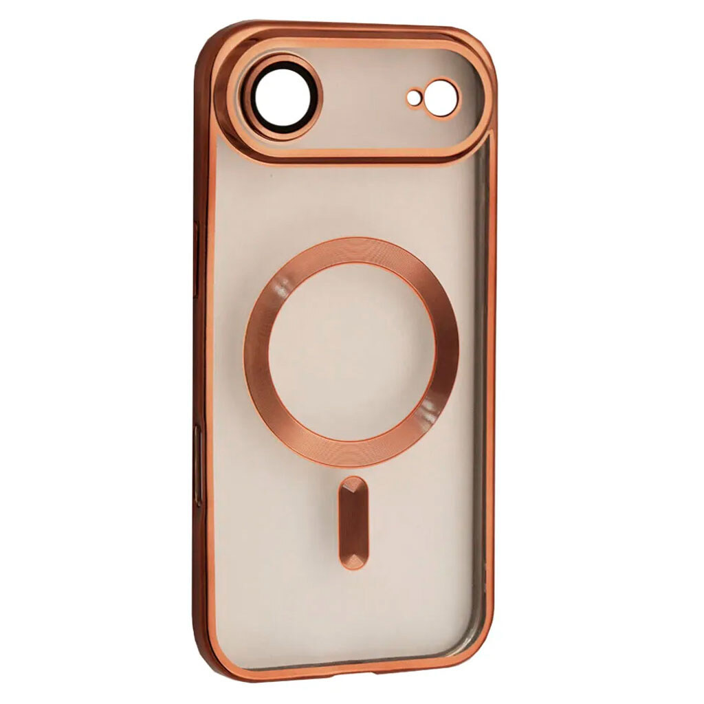 Чохол (накладка) Apple iPhone 17 Air, FIBRA Chrome, Desert Titanium, Золотий - № 1 Чохол (накладка) Apple iPhone 17 Air, FIBRA Chrome, Desert Titanium, Золотий - № 1