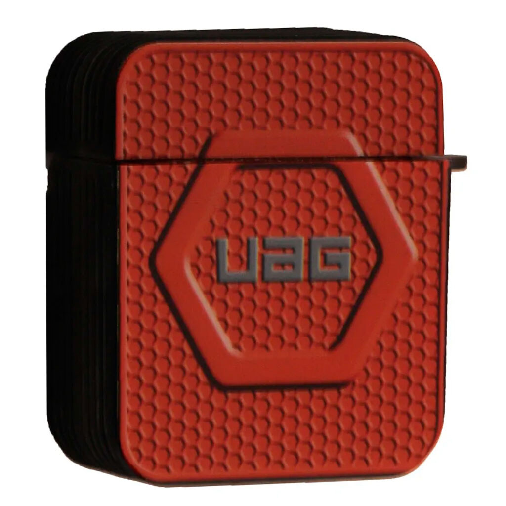 Чехол (накладка) Apple AirPods / AirPods 2, UAG, Оранжевый - № 1 Чехол (накладка) Apple AirPods / AirPods 2, UAG, Оранжевый - № 1