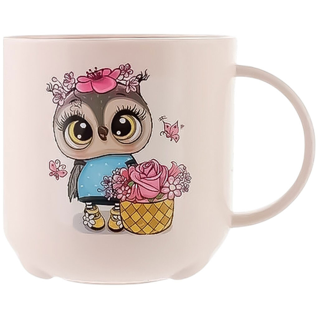 Чашка пластиковая Almo с рисунком, 370 мл - № 2 Чашка пластиковая Almo с рисунком, 370 мл - № 2