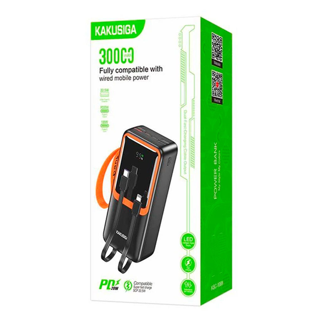 Портативная батарея (Power Bank) Kakusiga KSC-1090, 50000 mAh, Черный - № 4 Портативная батарея (Power Bank) Kakusiga KSC-1090, 50000 mAh, Черный - № 4