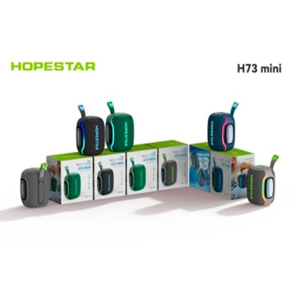 Портативная колонка Hopestar H73 Mini, Синий - № 4 Портативная колонка Hopestar H73 Mini, Синий - № 4
