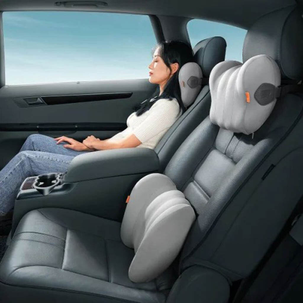 Подушка автомобильная Baseus ComfortRide Headrest, Серый - № 8 Подушка автомобильная Baseus ComfortRide Headrest, Серый - № 8