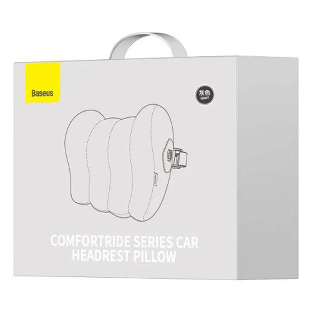 Подушка автомобильная Baseus ComfortRide Headrest, Серый - № 9 Подушка автомобильная Baseus ComfortRide Headrest, Серый - № 9