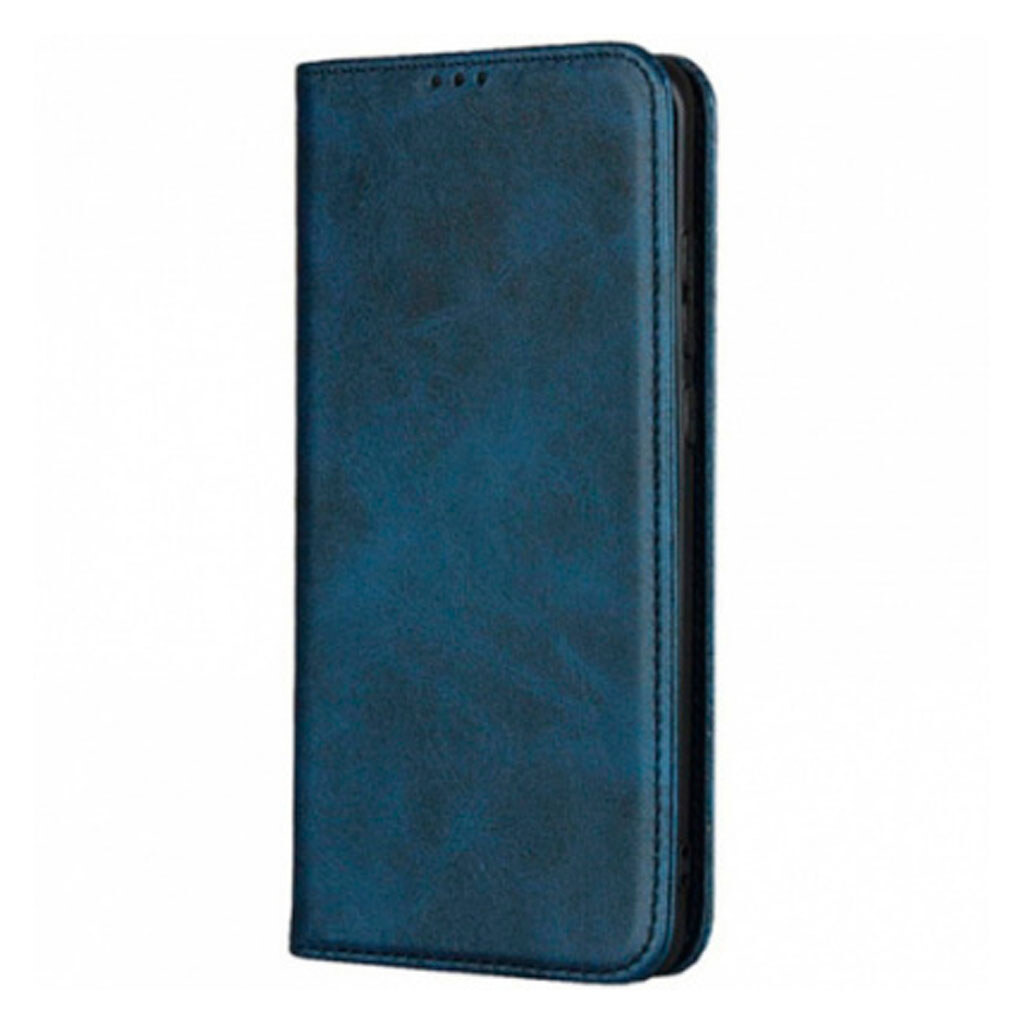Чехол (книжка) Motorola G06 Power / Moto G06, Leather Case Fold, Dark Blue, Синий - № 1 Чехол (книжка) Motorola G06 Power / Moto G06, Leather Case Fold, Dark Blue, Синий - № 1